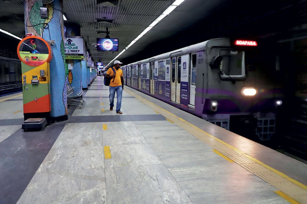 The Kolkata Metro has seen several suicides over the decades 