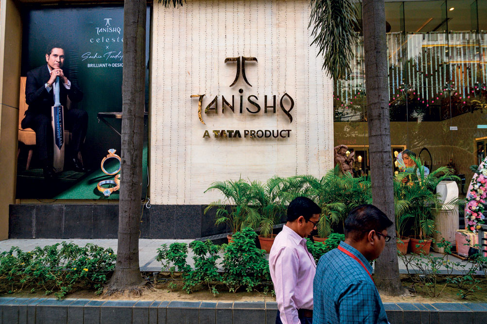 A Tanishq showroom, Kolkata 