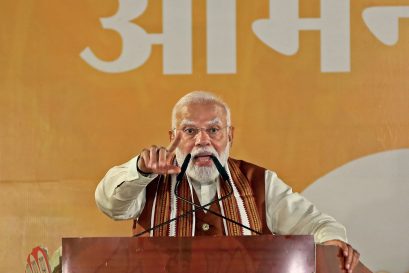 Prime Minister Narendra Modi speaks at BJP headquarters, New Delhi, October 8, 2024