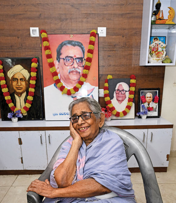 Usha’s great-aunt Shanthamma Chilukuri