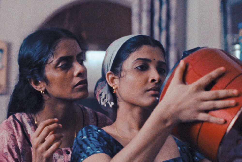 Kani Kusruti and Divya Prabha in All We Imagine As Light