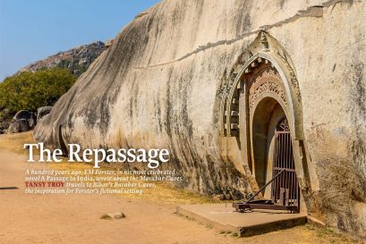 The Barabar Hill Caves, India’s oldest surviving rock-cut caves, in Bihar’s Sultanpur district