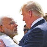 Prime Minister Narendra Modi and then US President Donald Trump in Ahmedabad, February 24, 2020