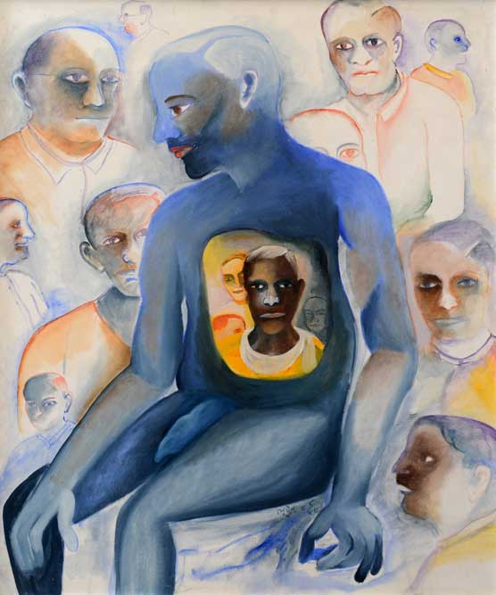 An untitled work by Bhupen Khakhar