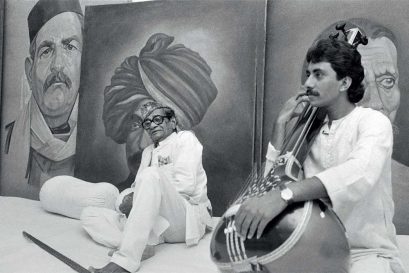 Rashid Khan from Dayanita Singh’s Museum of Tanpura