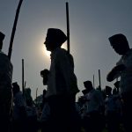 RSS volunteers in Amritsar