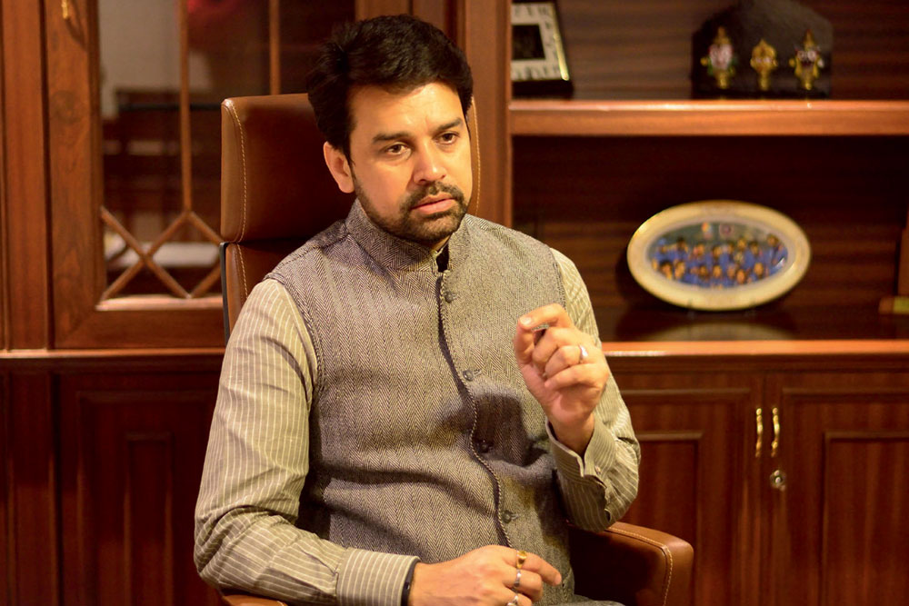 BJP MP, Anurag Thakur