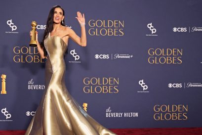 Demi Moore at the Golden Globe Award ceremony