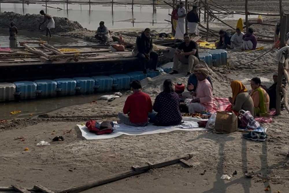 Pujas at Kumbh Mela