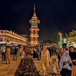 Nightlife at Lal Chowk, Srinagar