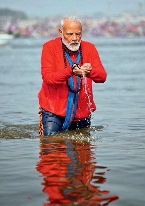 Modi's Maha Kumbh Moment 