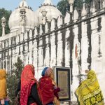 Moti Masjid inside Delhi’s Red Fort complex