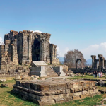 The ruins of the 8th-century Martand Sun Temple in Kashmir