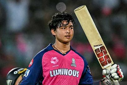 Rajasthan Royals' Vaibhav Suryavanshi, Sawai Mansingh Stadium, Jaipur, April 28, 2025