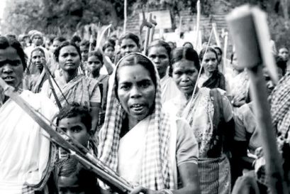 The Naxalbari uprising in its early days, West Bengal, 1967