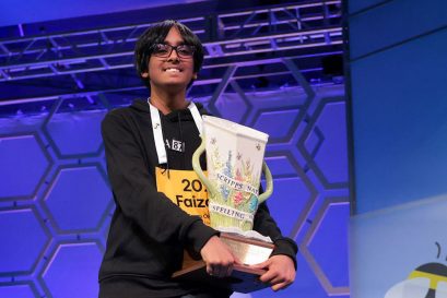 Faizan Zaki, the 13-year-old, who won the Scripps National Spelling Bee contest