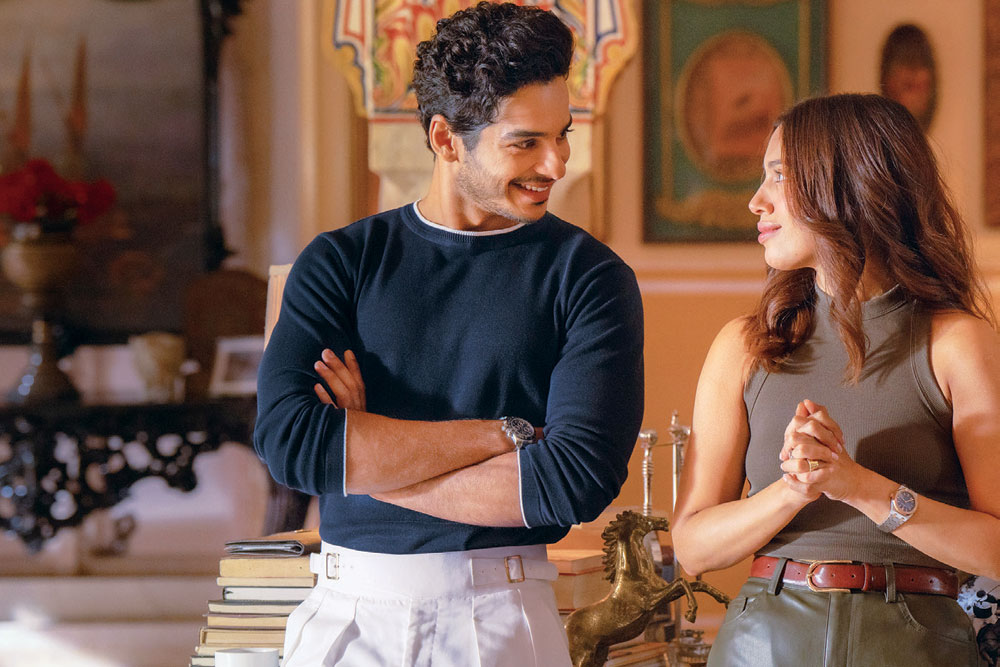 Ishaan Khatter and Bhumi Pednekar in The Royals