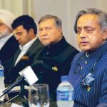 An all-party delegation led by Congress MP Shashi Tharoor speaks to the media in Guyana, May 27, 2025