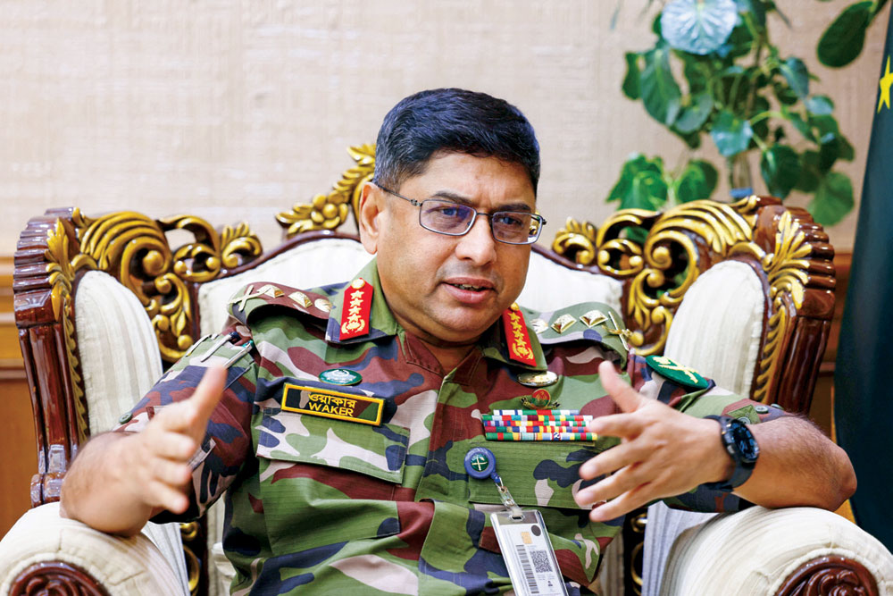Bangladesh’s Chief of Army Staff General Waker-uz-Zaman 