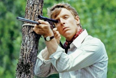 Edward Fox as the Jackal in the movie