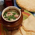 A traditional Belarusian dish called Machanka