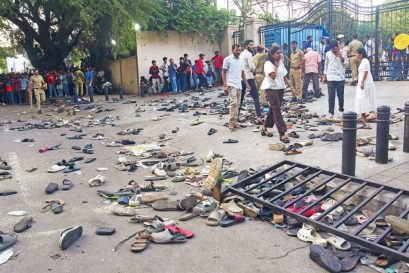 Aftermath of the June 4 stampede outside M Chinnaswamy Stadium, Bengaluru