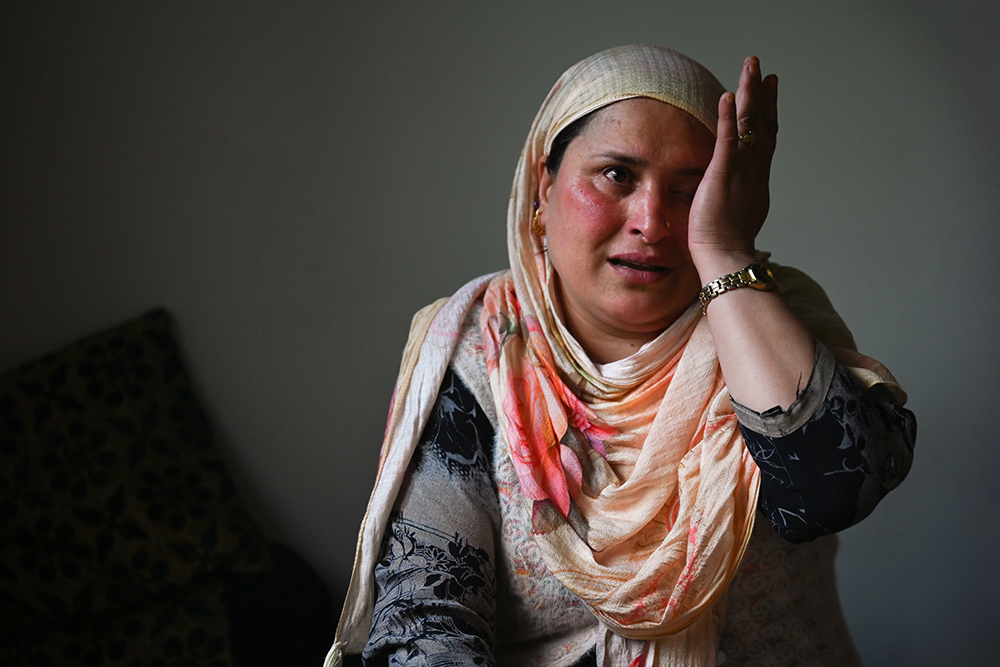 Rasheeda: A resident of Hapatnar village, breaks down recalling the brutal killing of her first husband, Mohammad Ayoub Khan, an SPO. On July 17, 2002, he died in a blast triggered by Hizbul Mujahideen—targeted solely for his service in uniform. Her cousin, Bilal Ahmad Khan, also died in the same blast. Rasheeda was left to raise her two daughters.