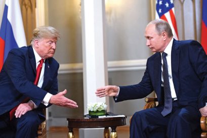 Donald Trump and Vladimir Putin