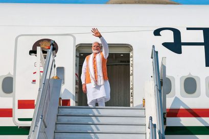 Prime Minister Narendra Modi arrives in Accra, Ghana, July 2, 2025
