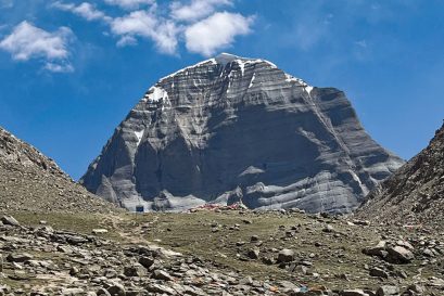 The 6,638-metre Mount Kailash summit