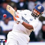 Rishabh Pant in action in the first test against England at Headingley, June 23, 2025