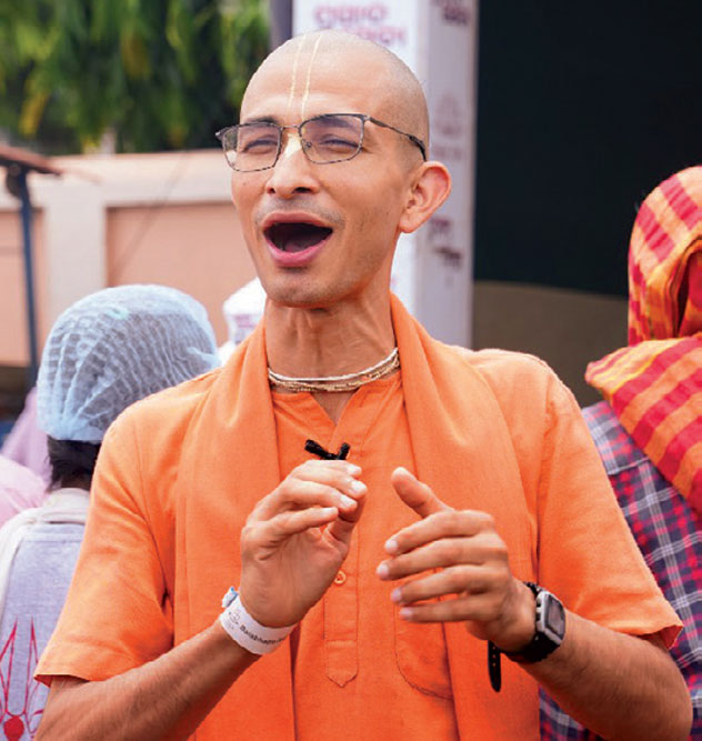 ISKCON-Adani mega kitchen manager Bali Murari Das