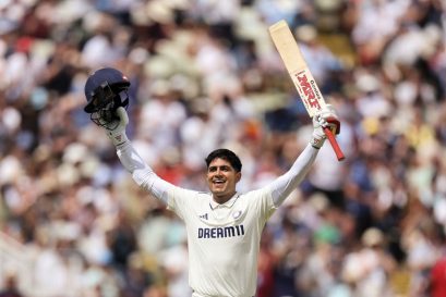 India Test captain Shubman Gill after scoring a double century against England, Birmingham, July 3, 2025