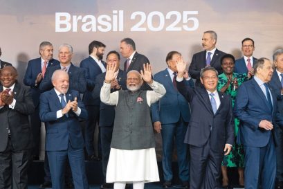 Prime Minister Narendra Modi at the BRICS Summit in Rio De Janeiro, Brazil, July 7, 2025