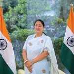 Delhi Chief Minister Rekha Gupta at her residence, New Delhi, July 5, 2025