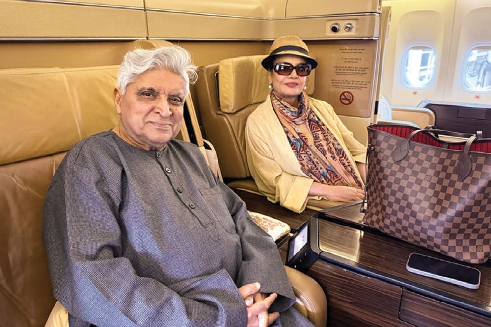 Javed Akhtar and Shabana Azmi