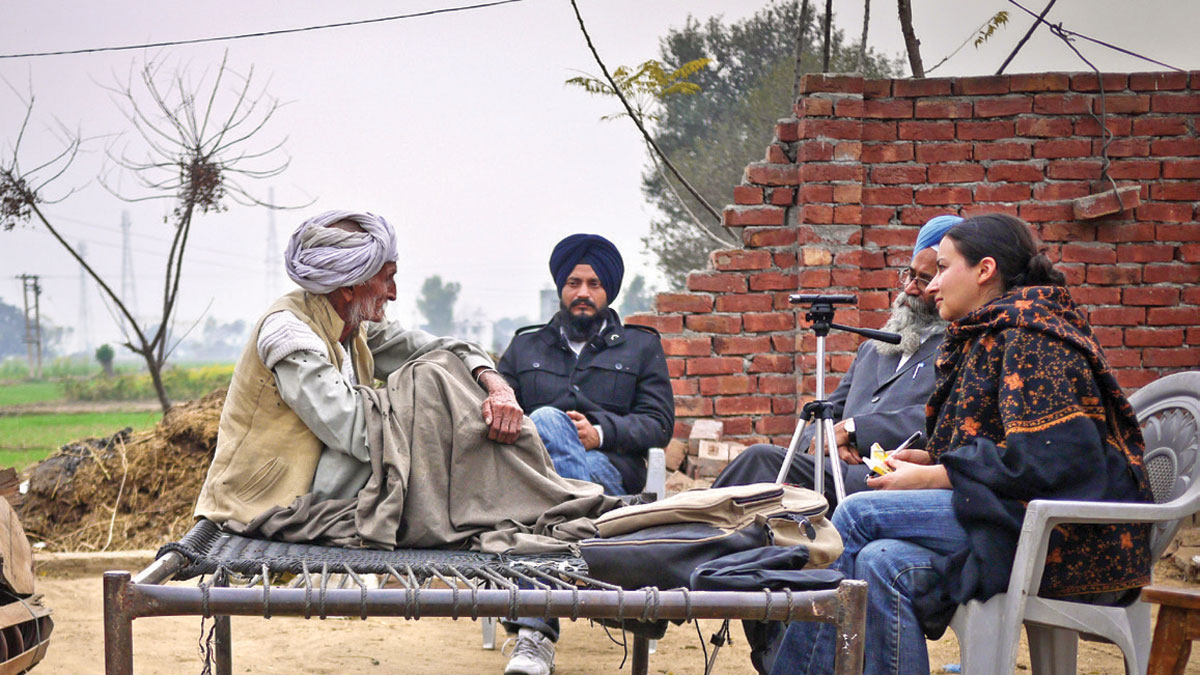 Guneeta Singh Bhalla interviews a survivor of partition
