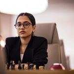 Divya Deshmukh at the FIDE Women’s World Cup in Batumi, Georgia, July 27, 2025