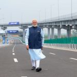 Narendra Modi after inaugurating the Dwarka Expressway, New Delhi, August 17, 2025