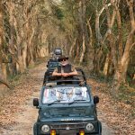 Narendra Modi on a lion safari in Gir Wildlife Sanctuary, Gujarat, March 3, 2025
